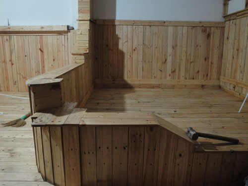 Nội thất từ pallet gỗ